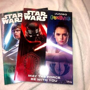 Star Wars color/activity books